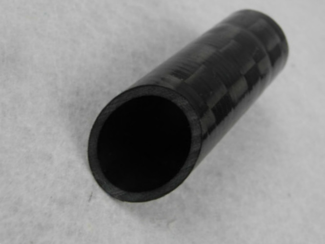 Luz de grande resistência planície do tubo 3K Matt da fibra do carbono de 14mm * de 12mm