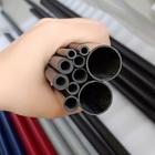 3K Roll Wrapped Carbon Fiber Pipe / Tube Twill Matte Finish 30 X 28 X 1000mm