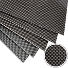 Twill Plain Glossy Matte Hard Carbon Fiber Sheet 1K 2K 3K Different Size