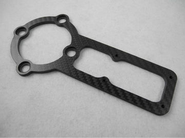 Customized CNC Machining Carbon Fiber Chassis Countersink OEM / ODM