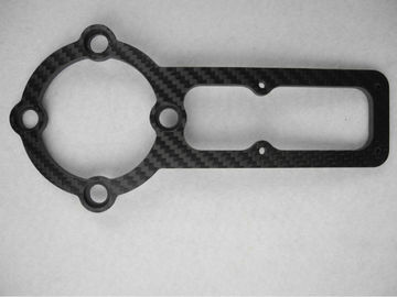 Customized CNC Machining Carbon Fiber Chassis Countersink OEM / ODM