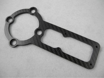 Customized CNC Machining Carbon Fiber Chassis Countersink OEM / ODM