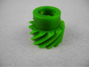 Wear Resistant UHMW-PE customized Nylon Parts Gear Wheel Turning Process