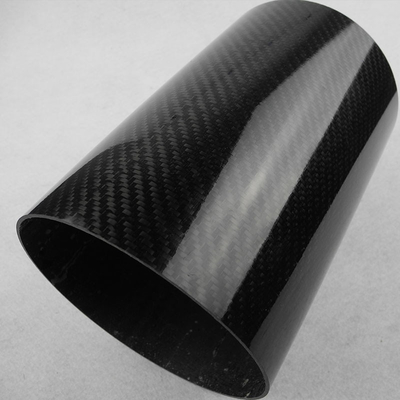 High Modulus Carbon Fiber Tubing Plain Pattern Heat Resistance