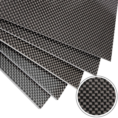 2mm 300x300mm CF Sheet 3K Matte Finish Carbon Fiber Sheet