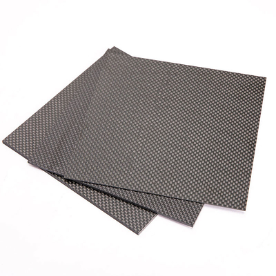Epoxy Resins 100% 3K Glossy Surface Carbon Fiber Plate Wide Application