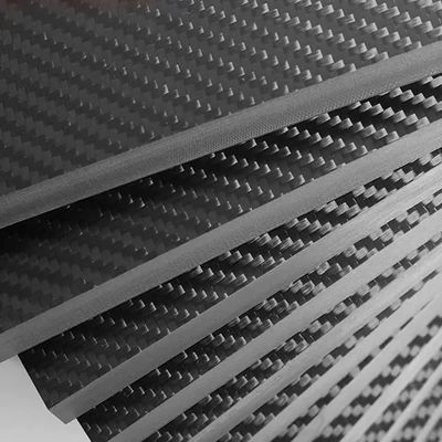 300X400MM 100% 3K Carbon Fiber Plate with 0.5-4MM Thickness for Industrial and Drone Use