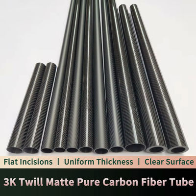 Lightweight, Durable, Customizable & High Precision 3K Carbon Fiber Tube