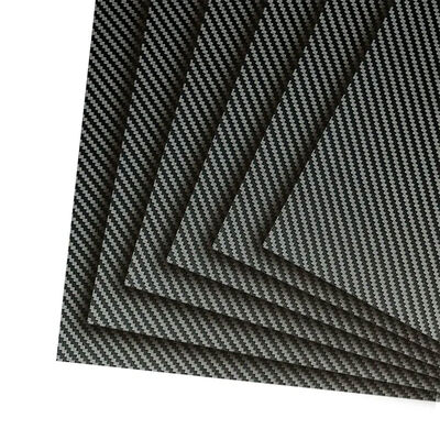 High Strength Lightweight 100% 3K Twill/Plain Weave Glossy or Matte Carbon Fiber Panel