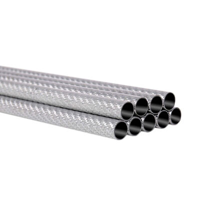 High Strength 3K Twill Carbon Fiber Tube – Epoxy Composite for Structural Applications