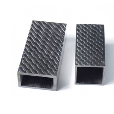 High Modulus Rectangular Carbon Fiber Tube with Excellent Corrosion Resistance and Lightweight Construction