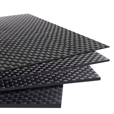Low Coefficiency of Thermal Expansion 1200*1000mm 3K Twill Carbon Fiber Board