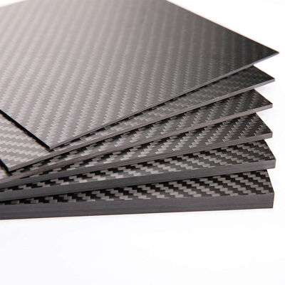 100x200mm 3K Pure Carbon Fiber Sheets 1-6mm thick Composite Panel Board Material