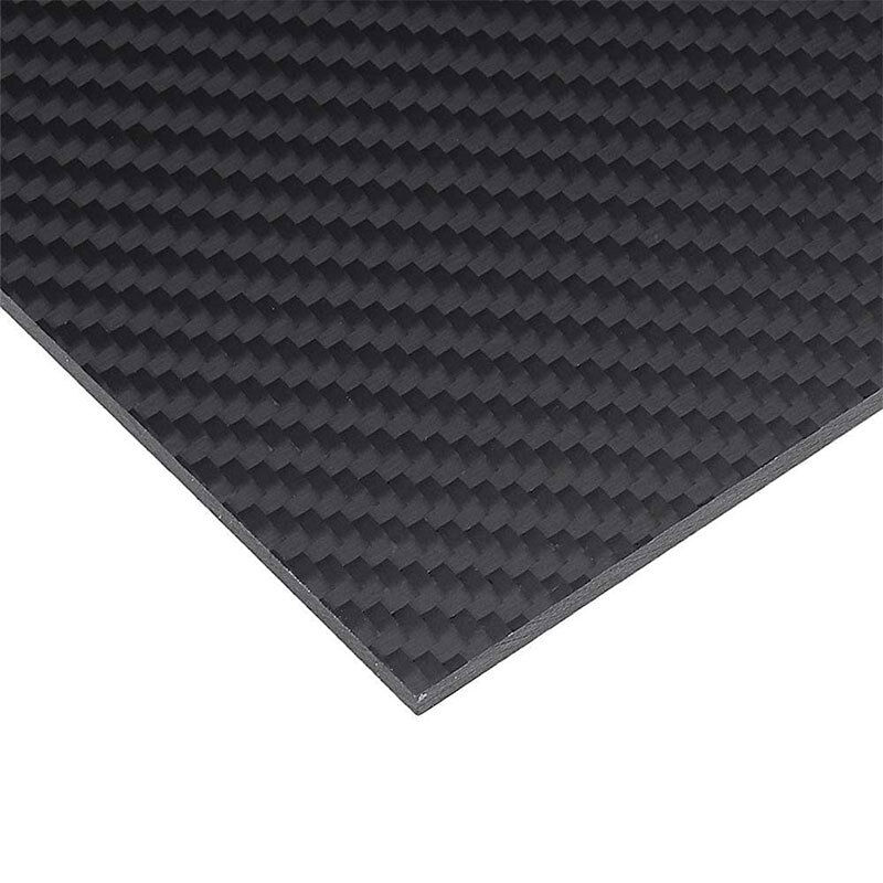 3K Twill Glossy Carbon Fiber Plate - Customized Size, High-Temperature Resistance